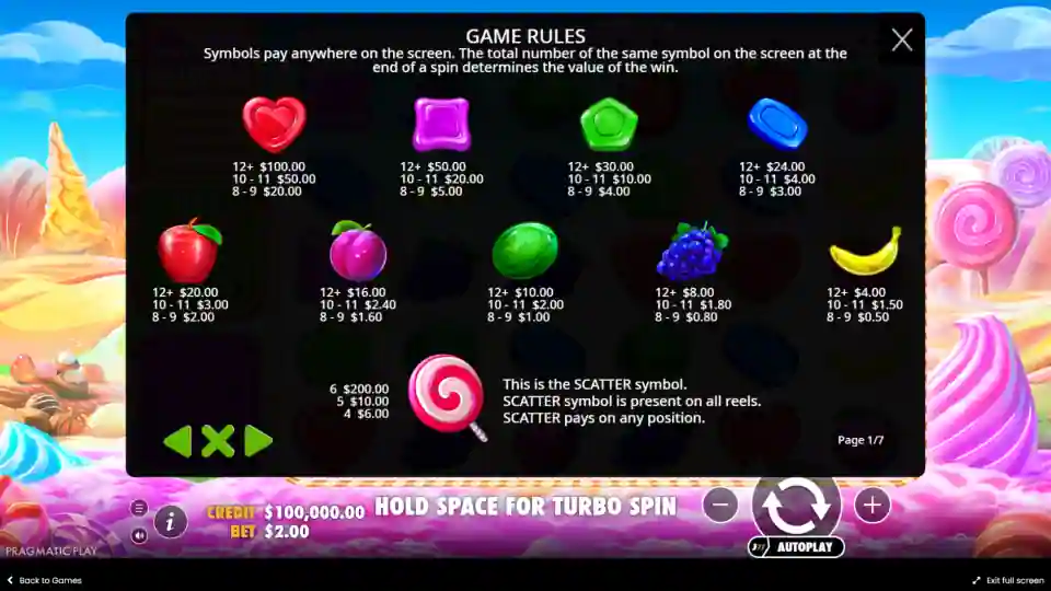 Sweet Bonanza 1000 symbols